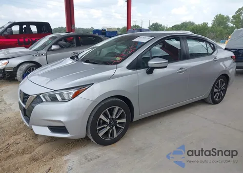 2021 Nissan Versa Sv Xtronic Cvt z USA, uszkodzony, nr VIN 3N1CN8EV4ML840182